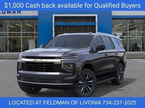 Dark Ash Metallic 2026 Chevrolet Tahoe LS
