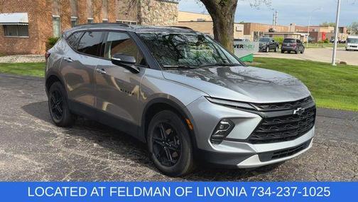 Sterling Gray Metallic 2023 Chevrolet Blazer 3LT