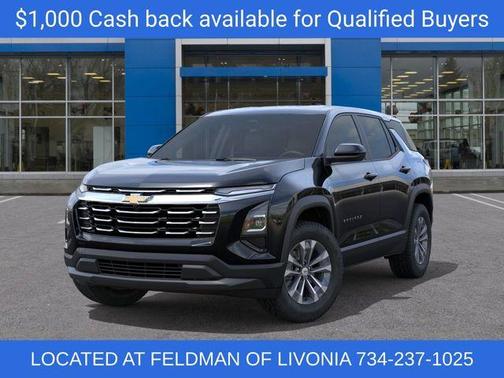 Mosaic Black Metallic 2026 Chevrolet Equinox LT