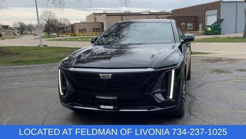 Stellar Black Metallic 2024 Cadillac LYRIQ Sport