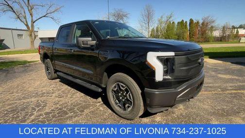 Black Metallic 2023 Ford F-150 Lightning Pro