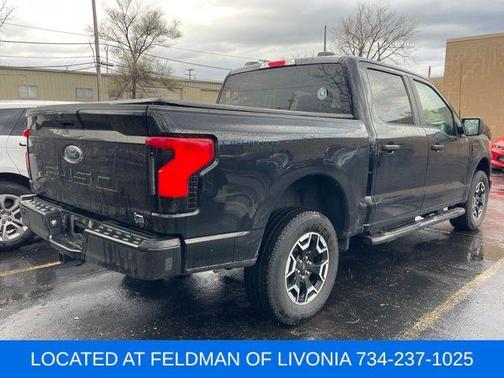 Black Metallic 2023 Ford F-150 Lightning Pro