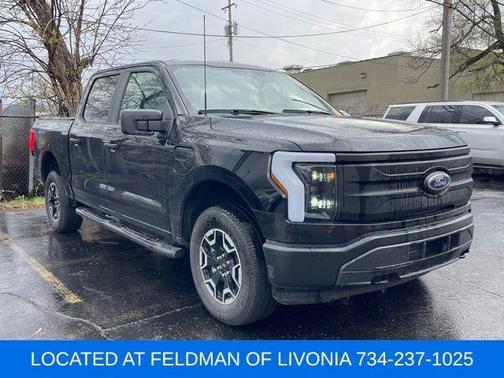 Black Metallic 2023 Ford F-150 Lightning Pro