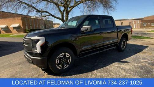 Black Metallic 2023 Ford F-150 Lightning Pro