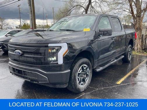 Black Metallic 2023 Ford F-150 Lightning Pro