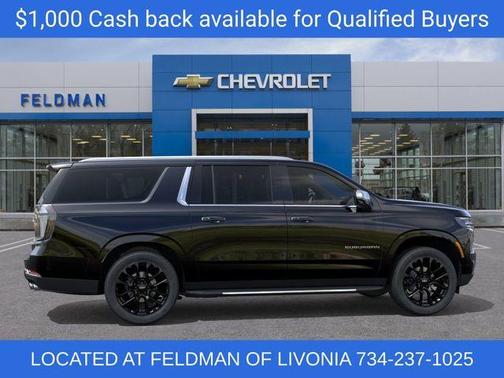 Black 2026 Chevrolet Suburban Premier