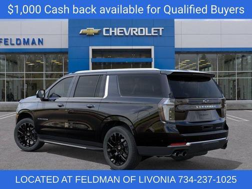 Black 2026 Chevrolet Suburban Premier