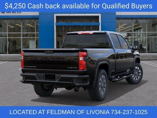 Black 2026 Chevrolet Silverado 2500 Custom