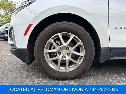 Summit White 2024 Chevrolet Equinox LT