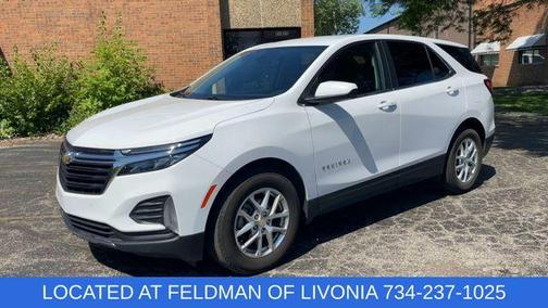 Summit White 2024 Chevrolet Equinox LT