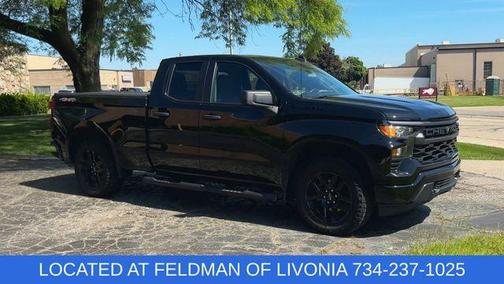 Black 2024 Chevrolet Silverado 1500 Custom