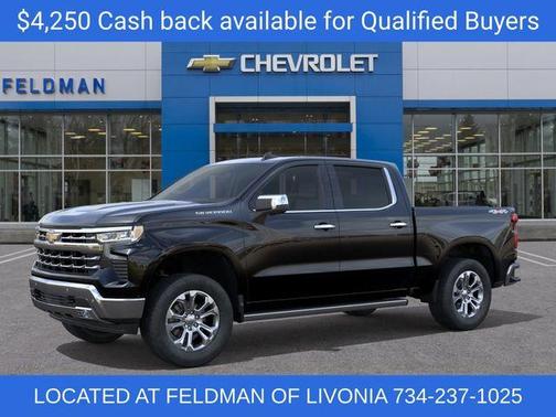 Black 2026 Chevrolet Silverado 1500 LTZ