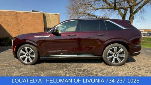 Black Cherry 2025 Cadillac Escalade IQ Luxury 2