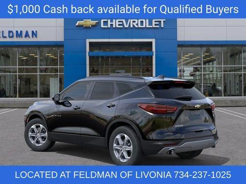 Black 2026 Chevrolet Blazer LT