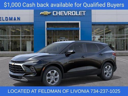 Black 2026 Chevrolet Blazer LT