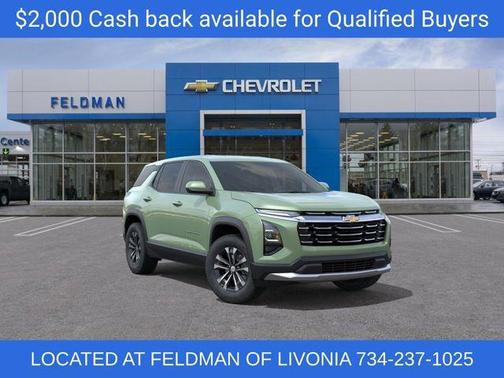 Green 2026 Chevrolet Equinox LT