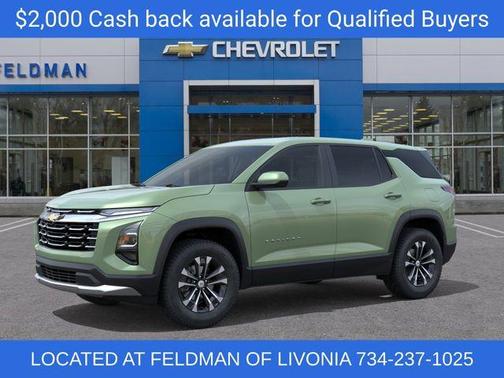 Green 2026 Chevrolet Equinox LT