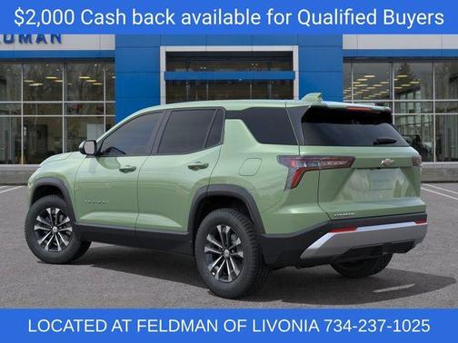 Green 2026 Chevrolet Equinox LT