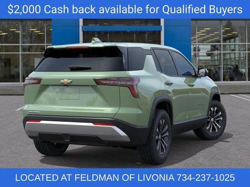 Green 2026 Chevrolet Equinox LT