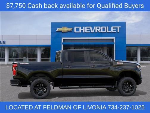 Black 2026 Chevrolet Silverado 1500 LT Trail Boss