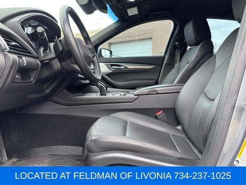 Satin Steel Metallic 2021 Cadillac CT5 Premium Luxury AWD