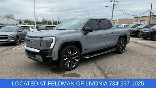 Gray 2024 GMC Sierra EV Denali