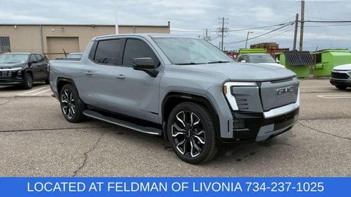 Gray 2024 GMC Sierra EV Denali