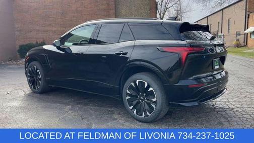 Black 2024 Chevrolet Blazer EV RS