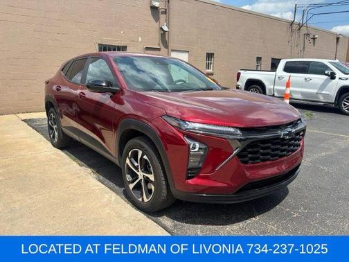 Crimson Metallic 2024 Chevrolet Trax 1RS
