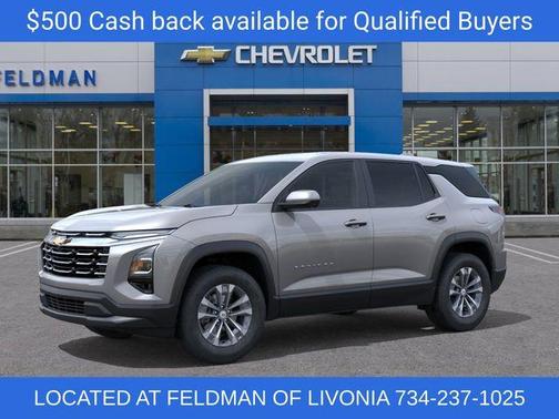 Sterling Gray Metallic 2026 Chevrolet Equinox LT