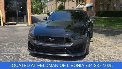 Shadow Black 2024 Ford Mustang Dark Horse