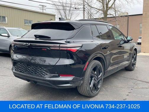Black 2024 Chevrolet Equinox EV RS