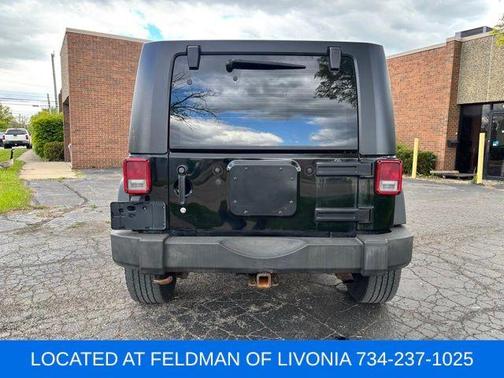 Black Clearcoat 2010 Jeep Wrangler Unlimited Sport