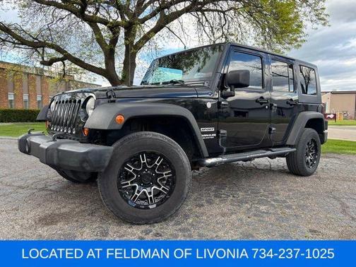 Black Clearcoat 2010 Jeep Wrangler Unlimited Sport