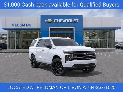 Polar White 2026 Chevrolet Tahoe High Country