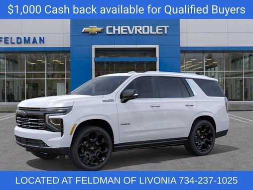 Polar White 2026 Chevrolet Tahoe High Country