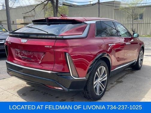 Radiant Red 2024 Cadillac LYRIQ Luxury