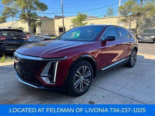 Radiant Red 2024 Cadillac LYRIQ Luxury