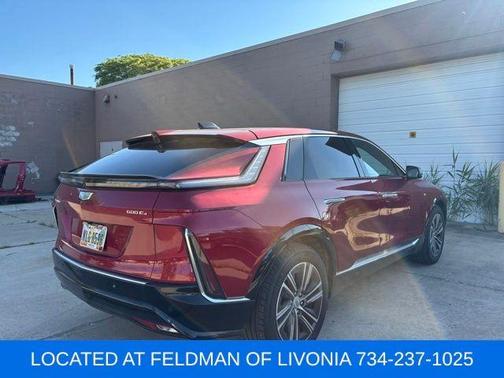 Radiant Red 2024 Cadillac LYRIQ Luxury