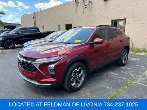 Crimson Metallic 2024 Chevrolet Trax LT