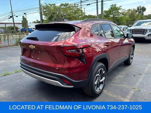 Crimson Metallic 2024 Chevrolet Trax LT