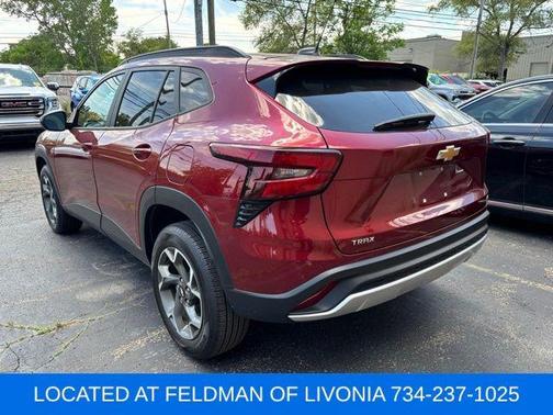 Crimson Metallic 2024 Chevrolet Trax LT