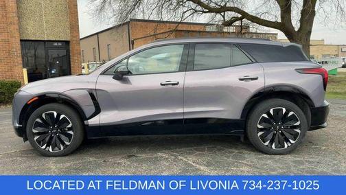 Galaxy Gray Metallic 2025 Chevrolet Blazer EV RS