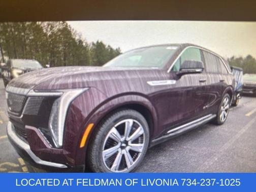 Black Cherry 2025 Cadillac Escalade IQ Luxury 2