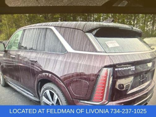 Black Cherry 2025 Cadillac Escalade IQ Luxury 2