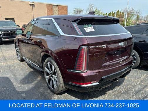 Black Cherry 2025 Cadillac Escalade IQ Luxury 2