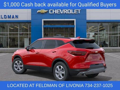 Radiant Red 2026 Chevrolet Blazer LT