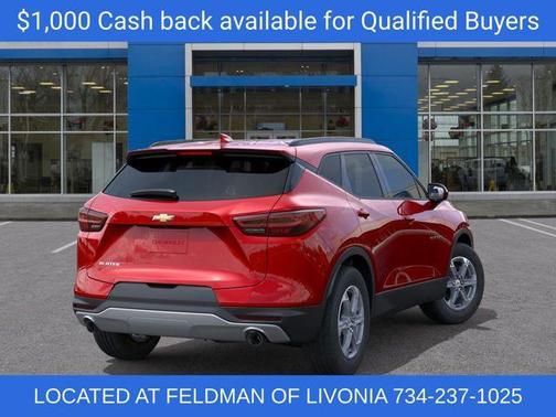 Radiant Red 2026 Chevrolet Blazer LT