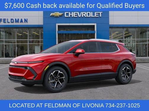 Radiant Red 2026 Chevrolet Equinox EV LT 2