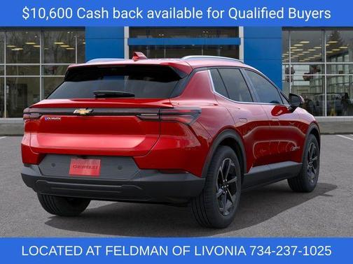 Radiant Red 2026 Chevrolet Equinox EV LT 2